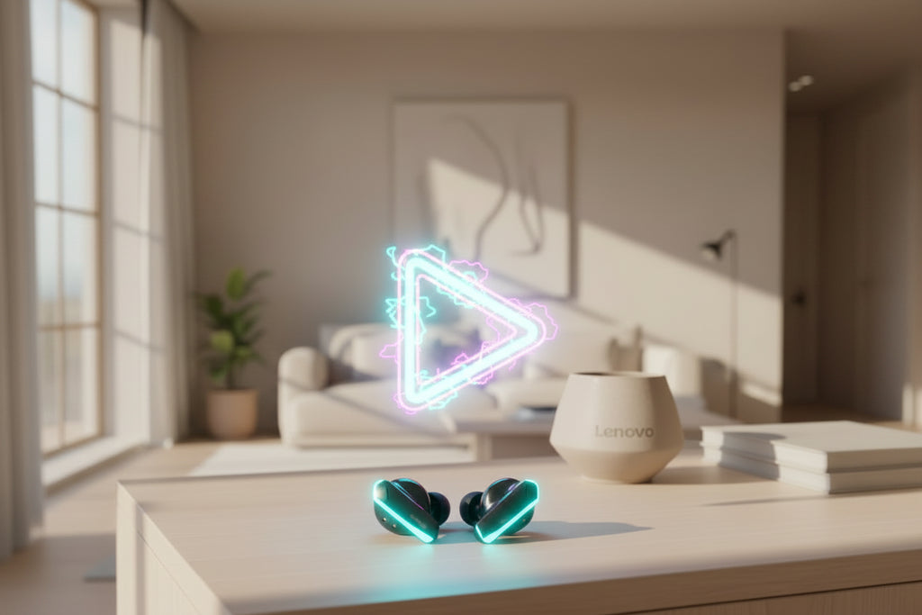 Lenovo GM2- True Wireless Surround Sound Headphones