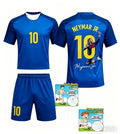 26 AI Neymar #10 Commemorative Edition Jersey T-shirt Shorts Set for Men, Children, Adults, Parent-child Wear, Soccer Sportswear
