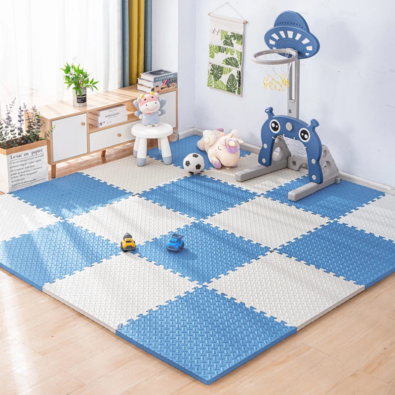 EVA Foam Puzzle Play Mat for Kids – Thick Interlocking Floor Tiles (8 or 16 pcs, 30cm)