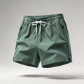 Men’s Quick Dry Running Shorts – Drawstring & Zip Pockets, Athletic Gym Wear
