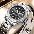 POEDAGAR Top Luxury Male Watch Waterproof Luminous Date Men Watch Stainless Steel Male Clock Sport Fashion Men's Quartz Watches