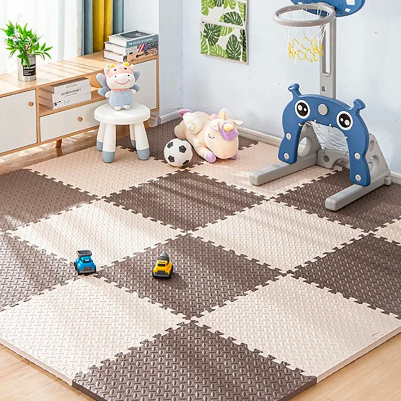 EVA Foam Puzzle Play Mat for Kids – Thick Interlocking Floor Tiles (8 or 16 pcs, 30cm)
