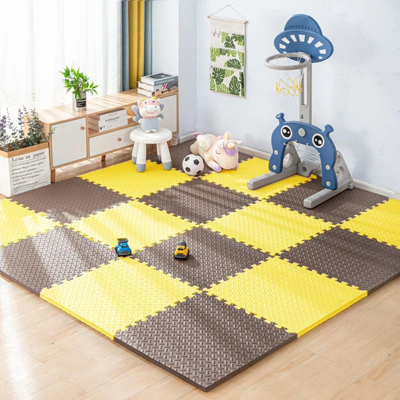 EVA Foam Puzzle Play Mat for Kids – Thick Interlocking Floor Tiles (8 or 16 pcs, 30cm)