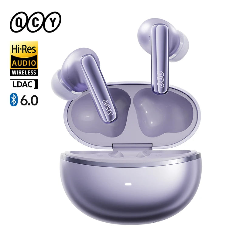 QCY N70 Pro - Adaptive ANC Wireless Earbuds with Hi-Res Audio