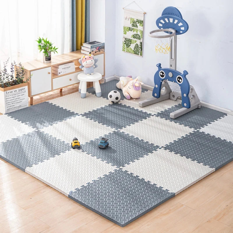 EVA Foam Puzzle Play Mat for Kids – Thick Interlocking Floor Tiles (8 or 16 pcs, 30cm)