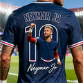 2026 Top selling Neymar No. 10 jersey: Legendary imprint of Paris Saint Germain Neymar wearing the No. 10 jersey in his iconic m