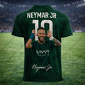 2026 Neymar No. 10 Commemorative Edition Special Edition—Men's Brazil Sports T-Shirt and Kids' Soccer Training Set