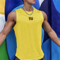 Men’s Summer Gym Vest – Mesh Sleeveless Tank Top, Quick Dry Fitness Wear