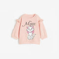 Girls Autumn Costume Suits Cute Sweatshirt Cartoon Long Sleeve Tops Sweatpants Two Piece Children New Casual Loose Tracksuits