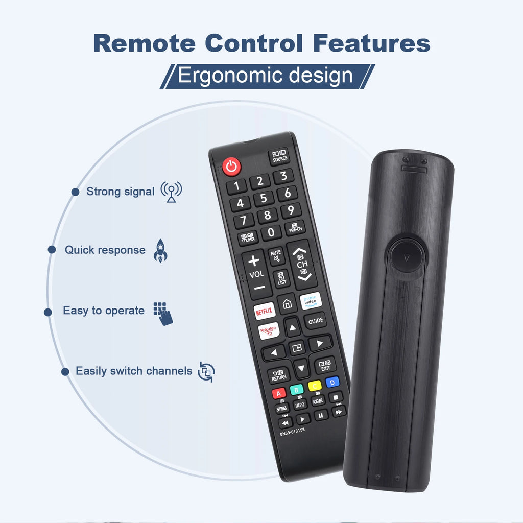 BN59 01315B For Samsung Remote Control Compatible with UE43RU7100 UE49RU7100 UE50RU7100 UE55RU7100 UE75RU7100 UE43RU7105 UE43RU7