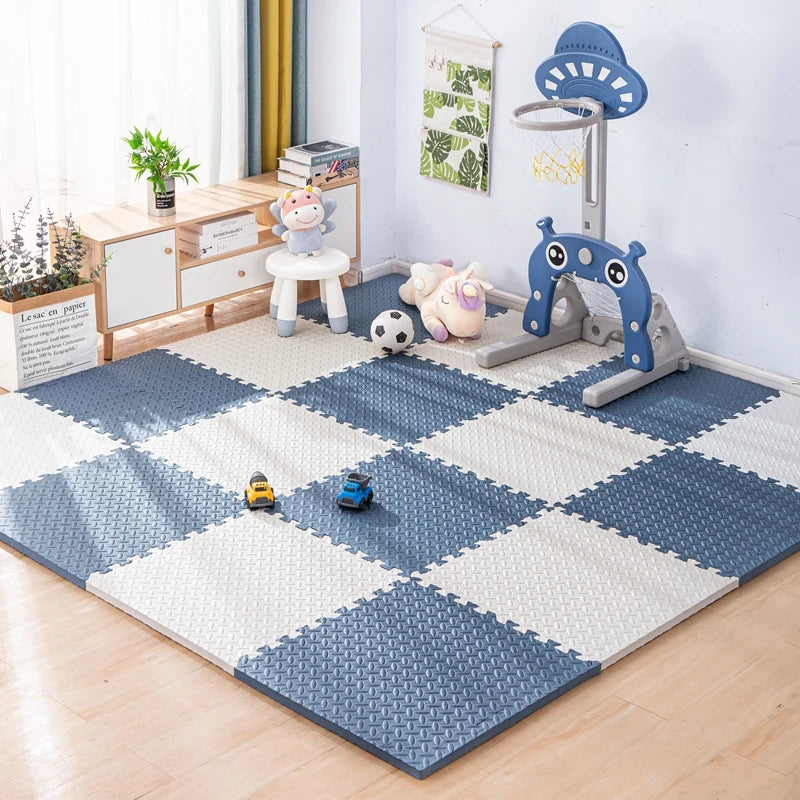 EVA Foam Puzzle Play Mat for Kids – Thick Interlocking Floor Tiles (8 or 16 pcs, 30cm)