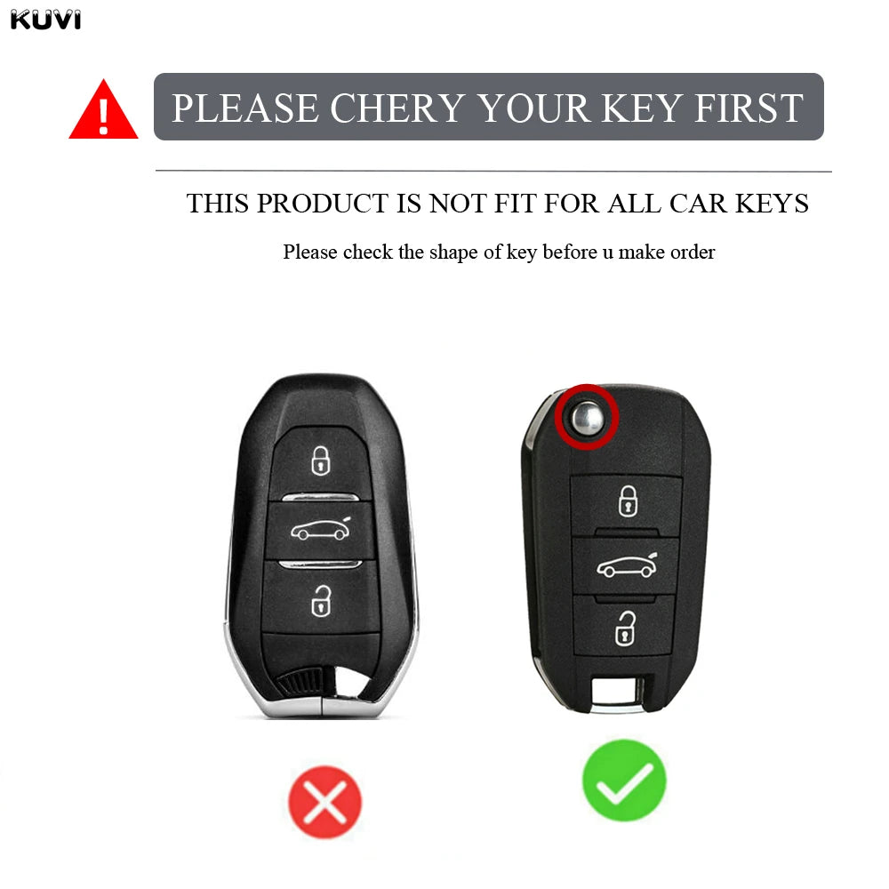 New TPU Car Key Case Cover For Peugeot 208 308 408 508 2008 3008 4008 5008 For Citroen C3 C4 CACTUS C6 C8 Protected Shell Fob