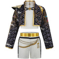 New K-POP Girls Sets 2026 New Fashion Children Suits Kids Jackets Pants Outfits Teenager Casual Spring Clothing 4-12 Years Old