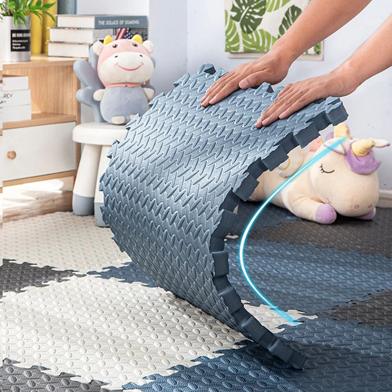 EVA Foam Puzzle Play Mat for Kids – Thick Interlocking Floor Tiles (8 or 16 pcs, 30cm)