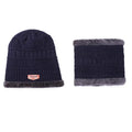 Children's Hats Winter Velvet Warm Neck Brace Two-Piece Hat Men's And Women's Treasure Outdoor Thickened Knitted Beanie