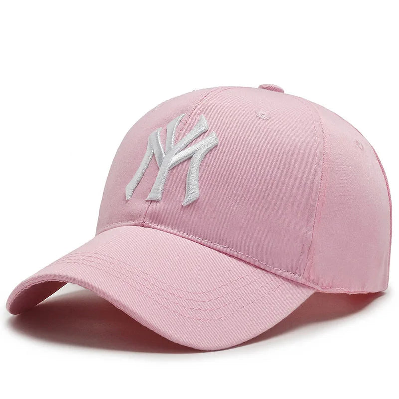 1PC Unisex Casual Baseball Caps Letter Embroidery Hip-hop Hats Spring Autumn Outdoor Adjustable Trucker Caps Sunscreen Hat