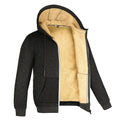 Winter Lambswool Jacket – Thick Warm Fleece, Hooded Zip, Unisex