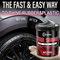 Tire Coating Wax Car Tire Retreading and Film Plating Cream Tire Shine Coating Wax Auto Rubber Parts Shiny Paste Re-black Polish