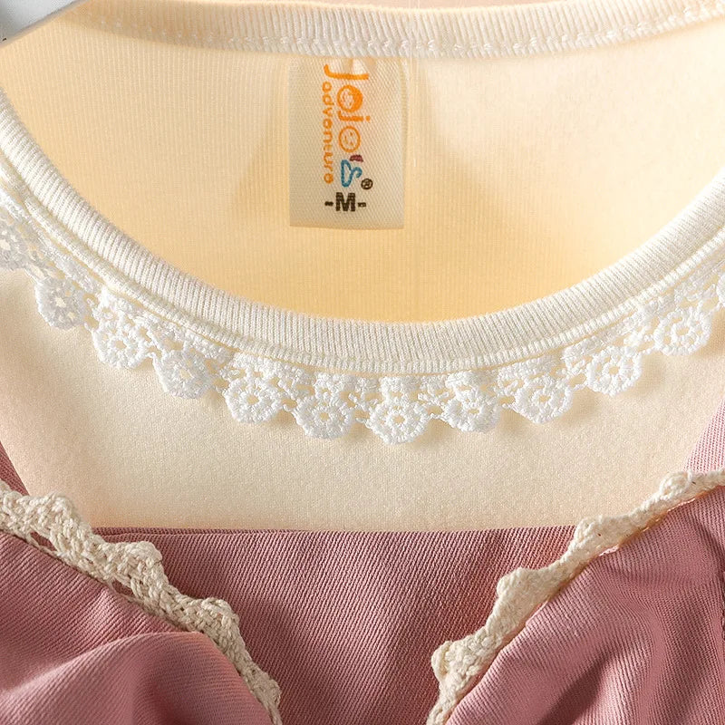 Baby Girl Winter Princess Dress – Lace Bow Puff Sleeve A-Line (0–2Y)