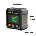 Iron-North Precision Digital Magnetic Angle Gauge & Level