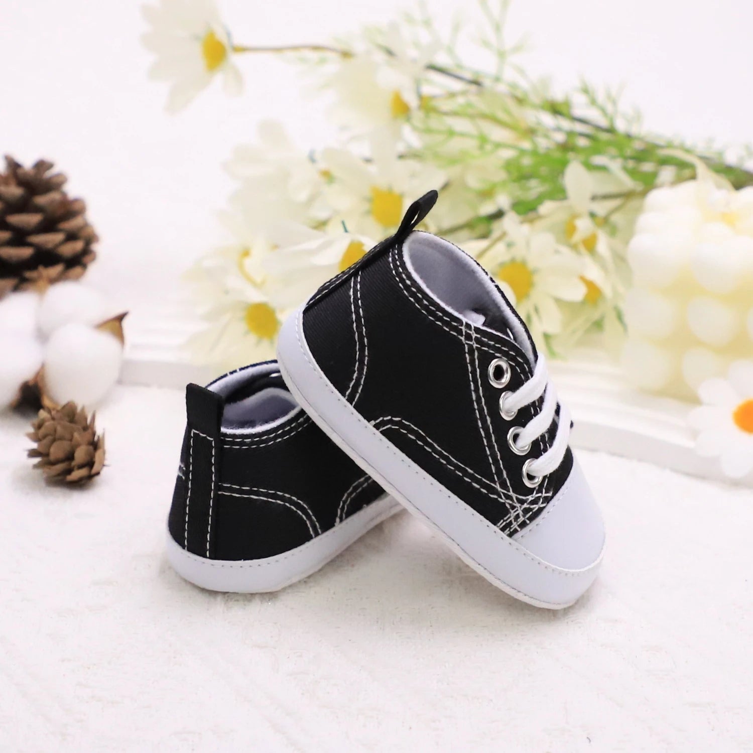 Casual Comfortable Sneakers For Baby Boys, Lightweight Non Slip Shoes For Indoor Outdoor Walking, Spring And Autumn