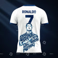 2026 Cristiano Ronaldo Fan Commemorative Edition No.7 Football Jersey Summer Sports Men's T-Shirt Children's Clothing Tee Woman