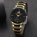Men Business Watches Fashion Black Steel Band Male Analog Quartz Watch Relogio Masculino Reloj Hombre