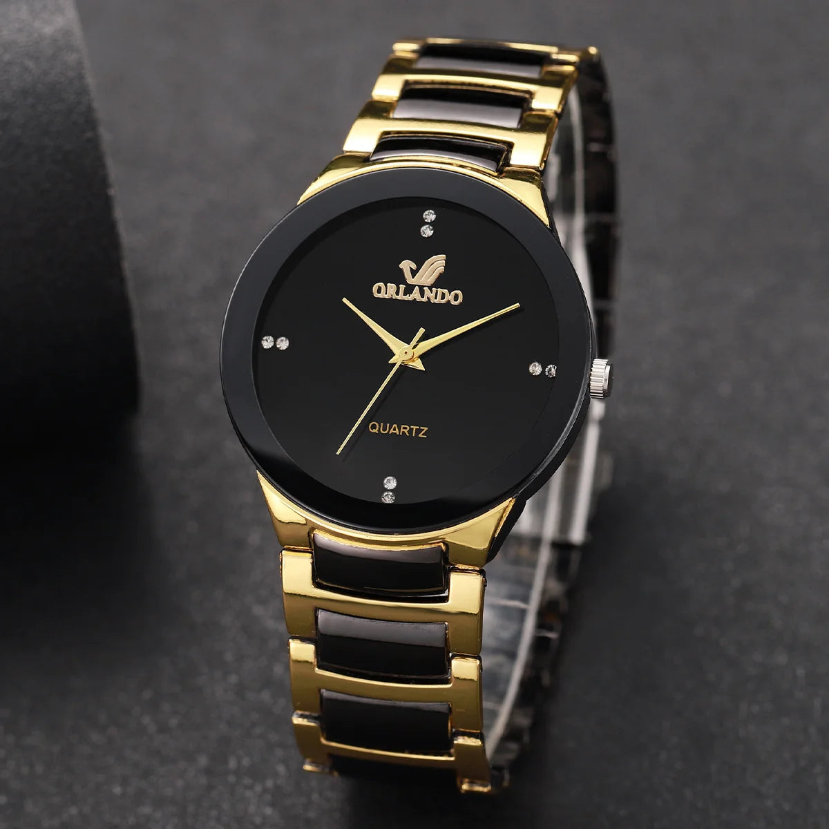 Men Business Watches Fashion Black Steel Band Male Analog Quartz Watch Relogio Masculino Reloj Hombre