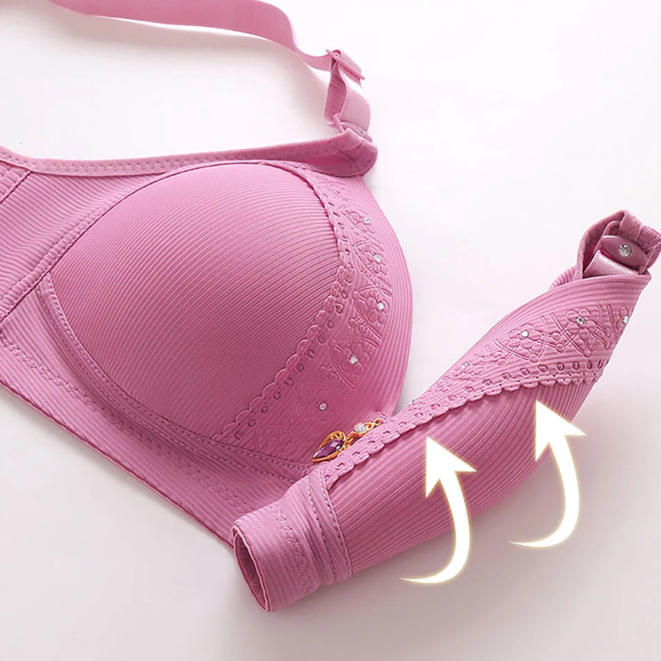 Women’s Full Cup Bra – Comfortable Daily Nursing Support, Breathable Cotton