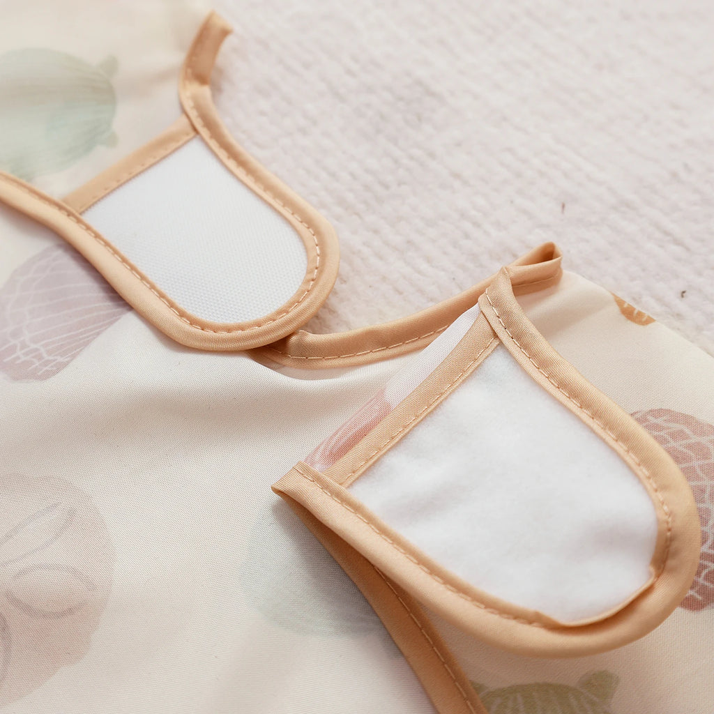 Waterproof Long Sleeve Baby Bib – Washable Feeding Coverall, Easy-Clean (1–3Y)