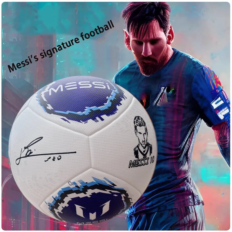 Leo Messi Football Number 10 Star Messi Signature Football Size 5 Official Match Football Argentina Messi 2025