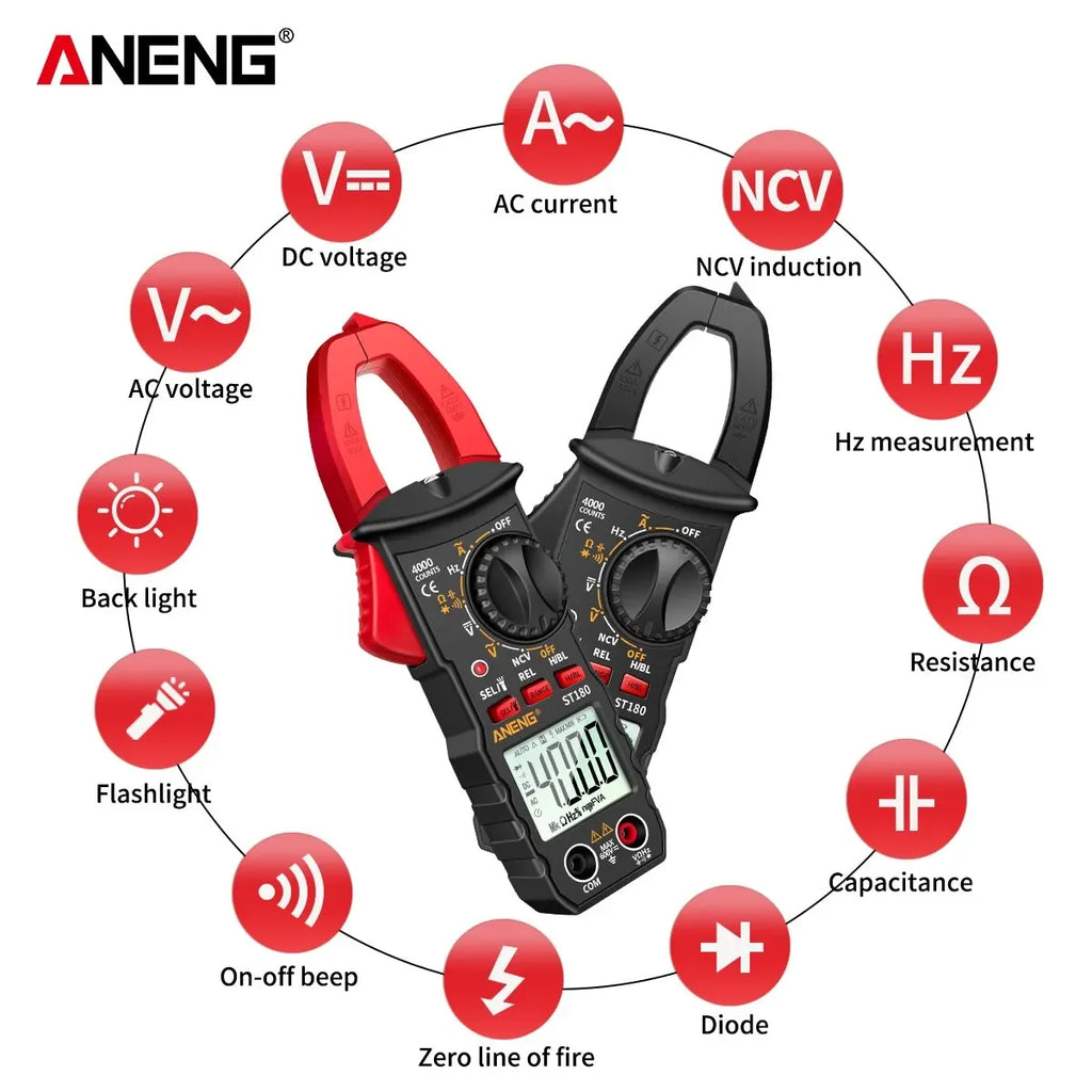 Iron-North Pro High-Precision Clamp Multimeter