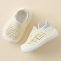 Baby Mesh Knit Sneakers – Breathable Slip-On Non-Skid Prewalkers, Unisex (0–3T)