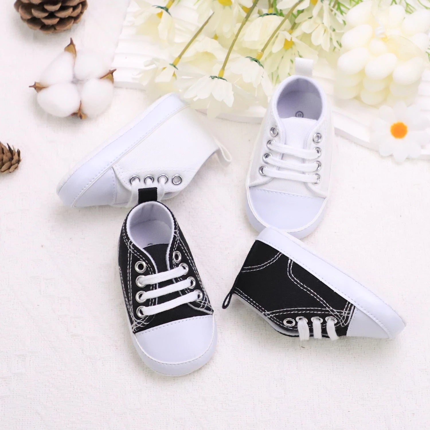 Casual Comfortable Sneakers For Baby Boys, Lightweight Non Slip Shoes For Indoor Outdoor Walking, Spring And Autumn