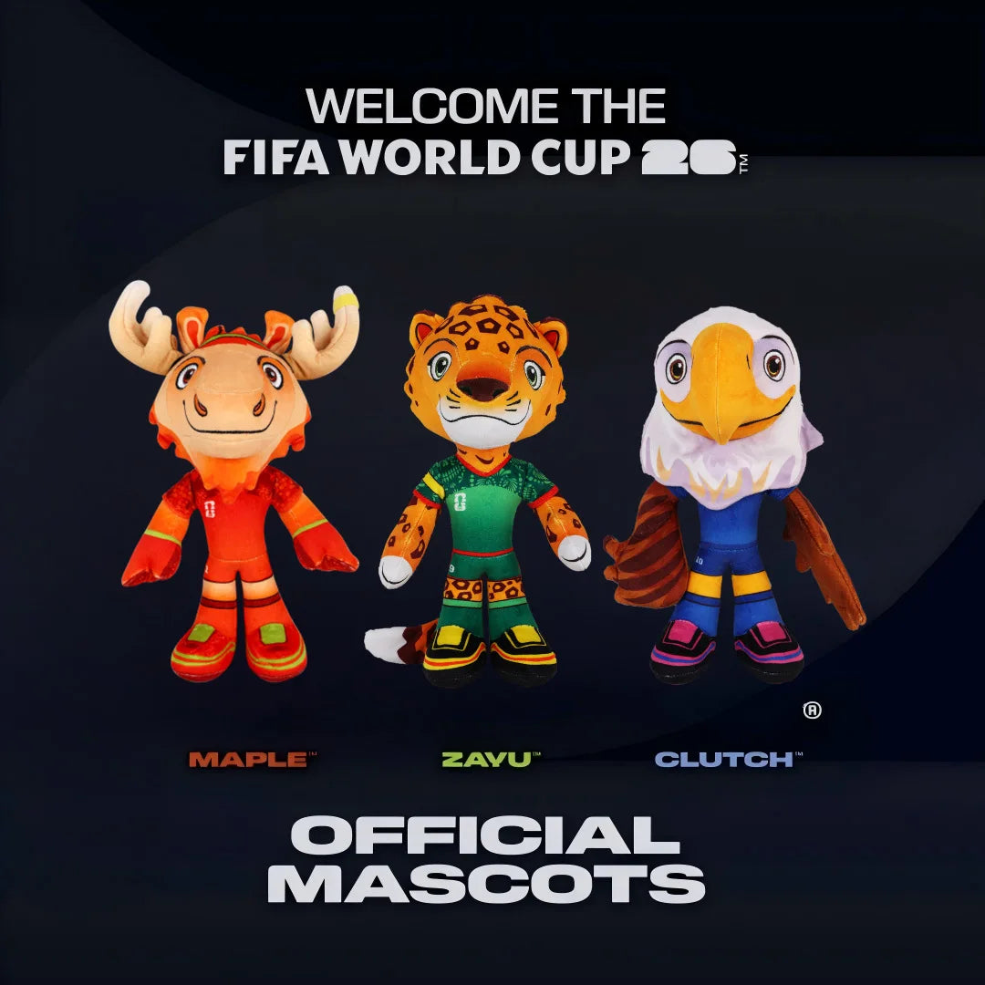 The 2026 FIFA World Cup Officially Authorizes Mascots, Dolls, and Pet Sound Toys for The United States, Canada, and Mexico