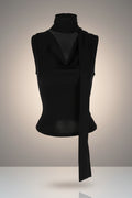 Solid Tank Summer New Women Sexy Sleeveless V-Neck Lady Top Fashion Bandage Streetwear Casual Slim Tank Elegant Knitted Clothing